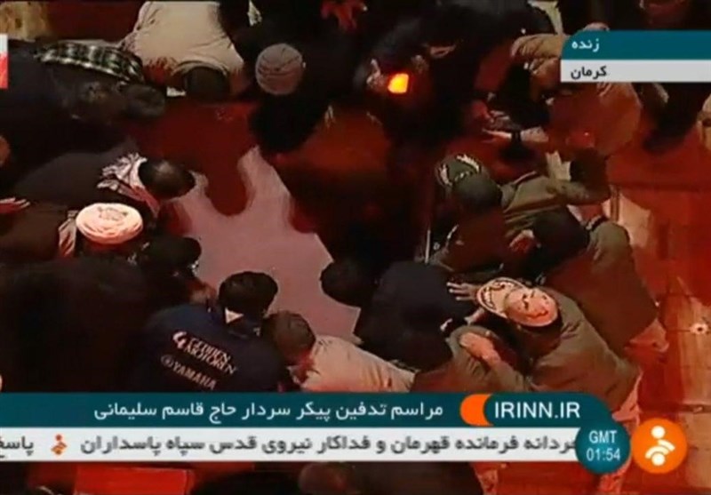 خاکسپاری سردار سلیمانی