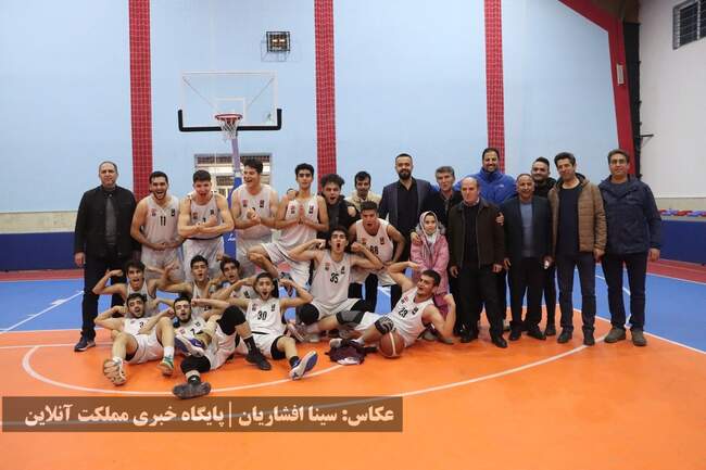پایان گروه A لیگ بسکتبال جوانان در ارومیه: خانه بسکتبال آذربایجان‌غر