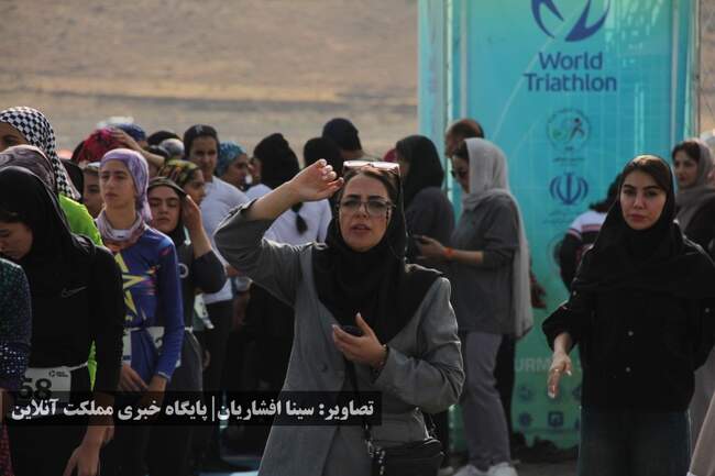 مسابقات کشوری ترای‌اتلون برگزار شد | تصاویر 