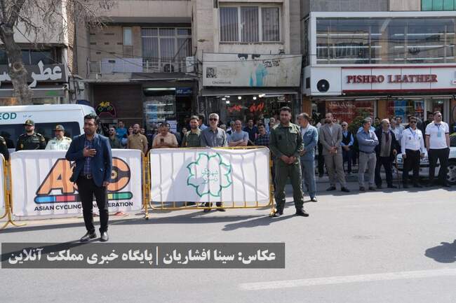 تصاویری از آغاز دور دوم سی و هفتمین دور تور دوچرخه سواری ایران آذربای