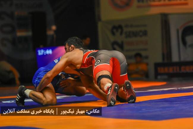 کشتی آزاد جام تختی در ارومیه از لنز دوربین