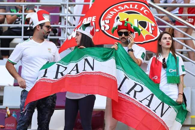 نگاه دوربینی به بازی ایران و انگلیس در جام جهانی ۲۰۲۲