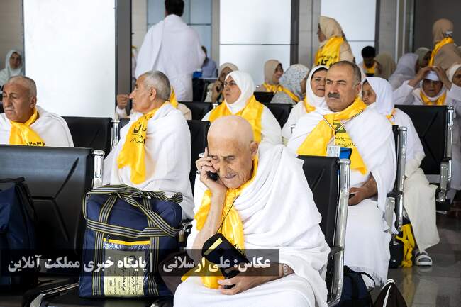 اعزام زائرین سرزمین وحی (حجاج) آذربایجان‌غربی از فرودگاه بین‌الملل�