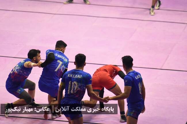 تصاویر | پایان نیمه نهایی کبدی قهرمانی جوانان جهان: نپال و پاکستان سو�
