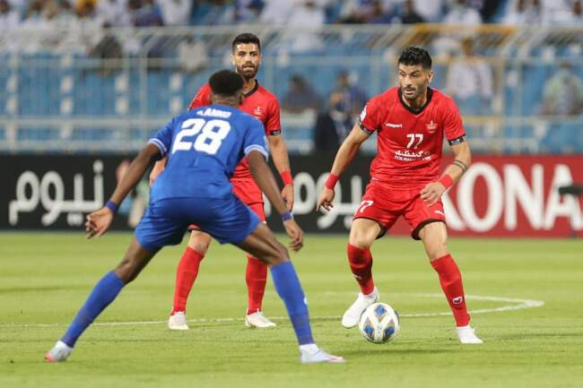 بازی پرسپولیس و الهلال از لنز دوربین