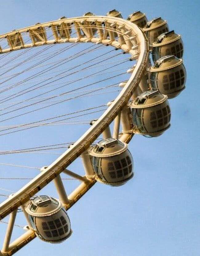 بزرگ‌ترین چرخ و فلک جهان همچنان تعطیل است