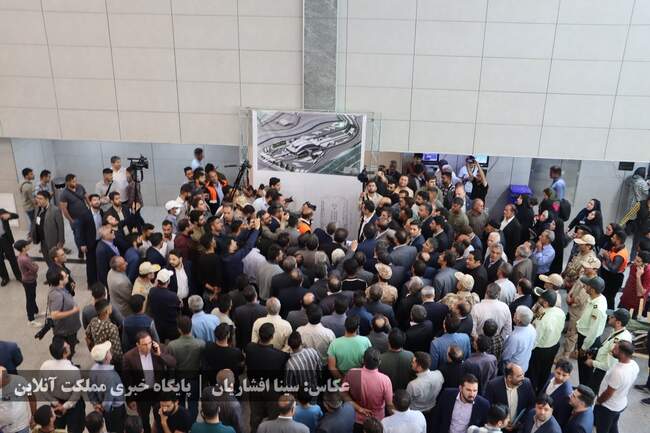 افتتاح فاز نخست پایانه مرزی رازی خوی