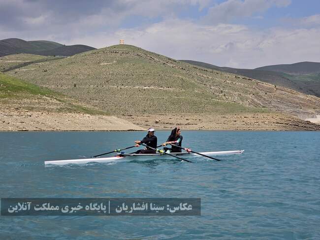 ششمین اردوی تیم ملی روئینگ بانوان در حال برگزاریست / تصاویر
