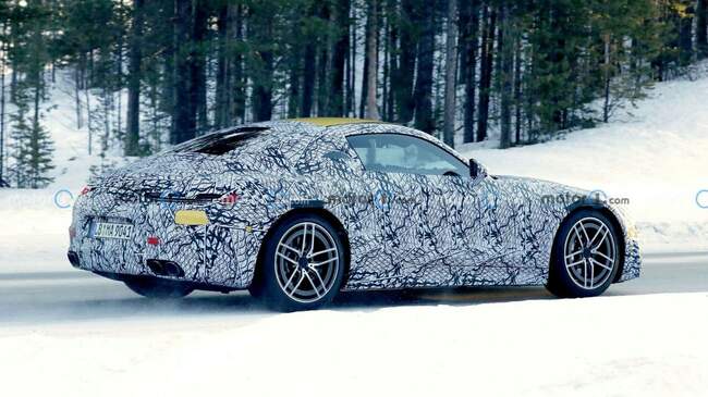 تصویر جاسوسی از مرسدس بنز AMG GT لو رفت