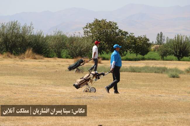 دومین دوره مسابقات آزاد گلف شمال‌غرب کشور از نگاه دوربین