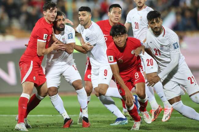 دیدار ایران و هنگ‌کنگ از دید دوربین