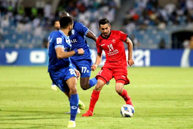 بازی پرسپولیس و الهلال از لنز دوربین