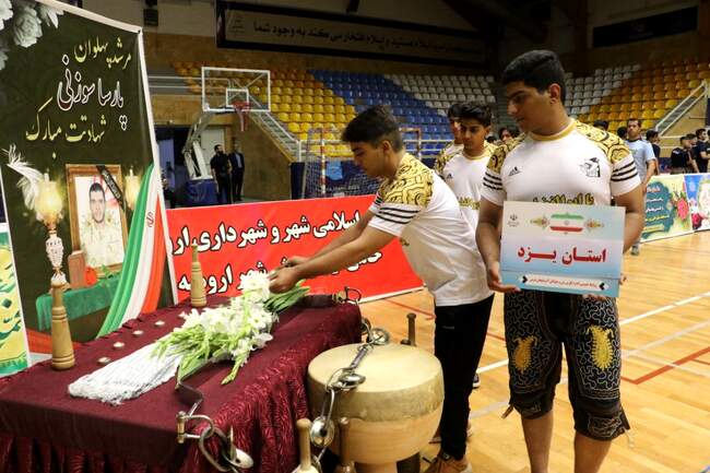دو روز مسابقات ورزش زورخانه‌ای قهرمانی جوانان کشور از دید دوربین