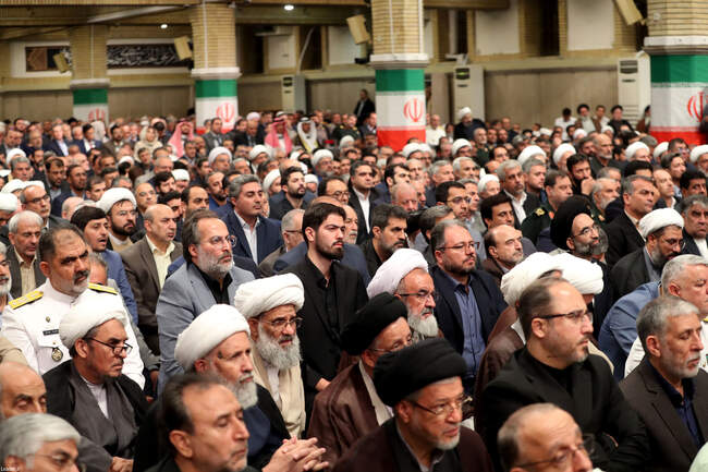 مراسم تنفیذ حکم مسعود پزشکیان به عنوان رئیس جمهور توسط رهبر معظم انق�