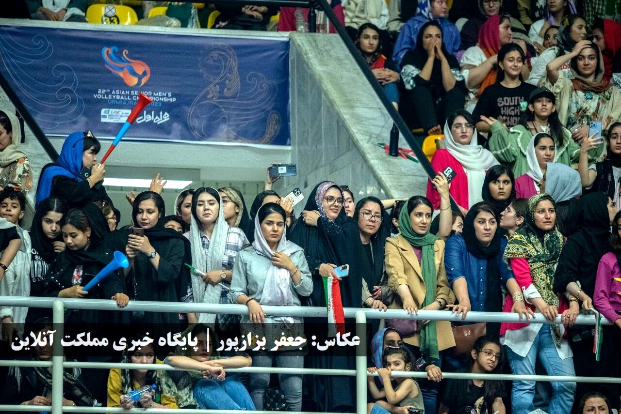 فینال و مراسم اختتامیه والیبال قهرمانی مردان آسیا در ارومیه / تصاویر