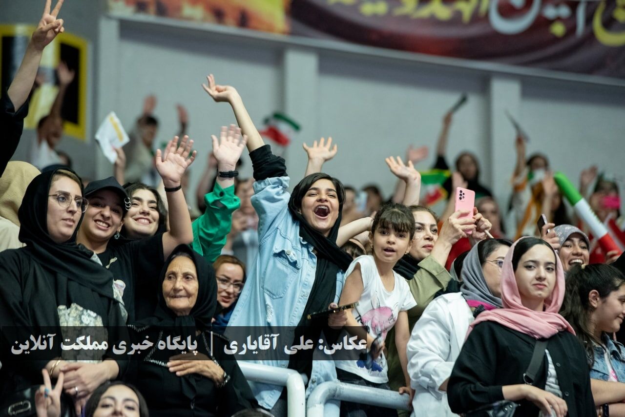 روز ششم والیبال قهرمانی مردان آسیا در ارومیه / تصاویر