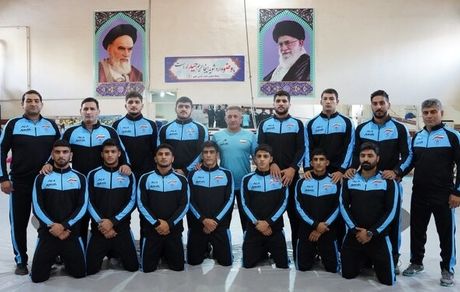 قهرمانی تیم ملی کشتی آزاد جوانان ایران در آسیا