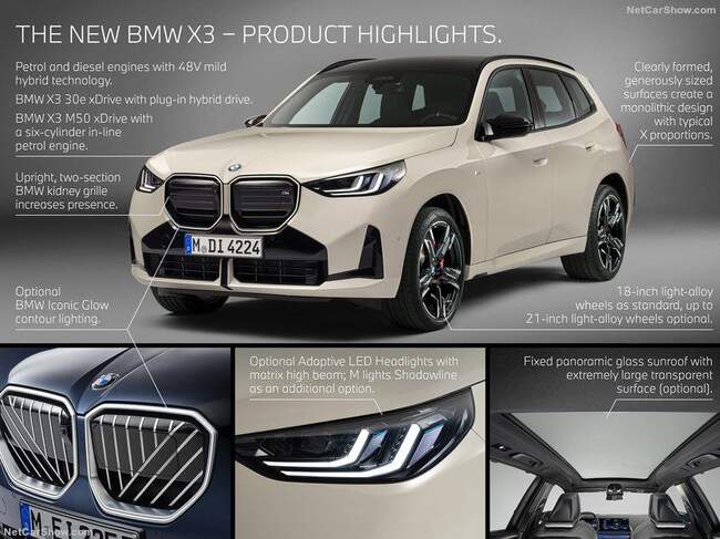 رونمایی از نسل جدید پرفروش‌ترین شاسی بلند BMW