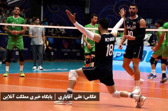 روز چهارم والیبال قهرمانی مردانی آسیا: برد راحت ایران مقابل پاکستان  