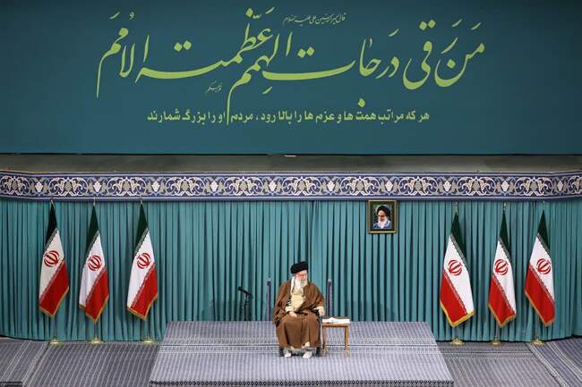 تصاویری از دیدار جامعه ورزش با رهبر انقلاب