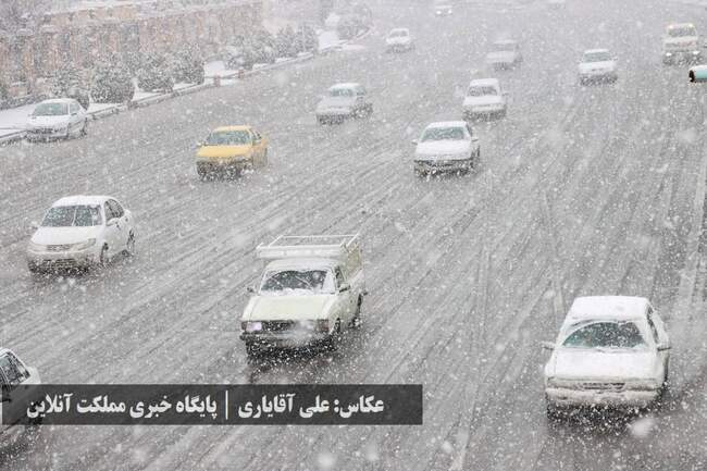 طراوت زمستانی ارومیه با اولین برف سال / تصاویر