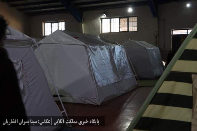 ادامه روزهای اسکان زلزله‌زدگان خوی در چادر
