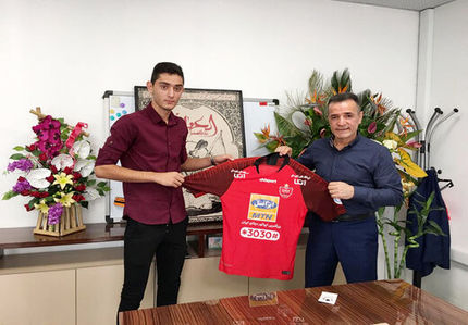 مهاجم تیم ملی جوانان به پرسپولیس پیوست