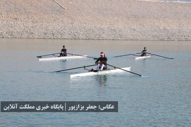 اولین اردوی تیم‌های ملی روئینگ آقایان و بانوان برگزار شد
