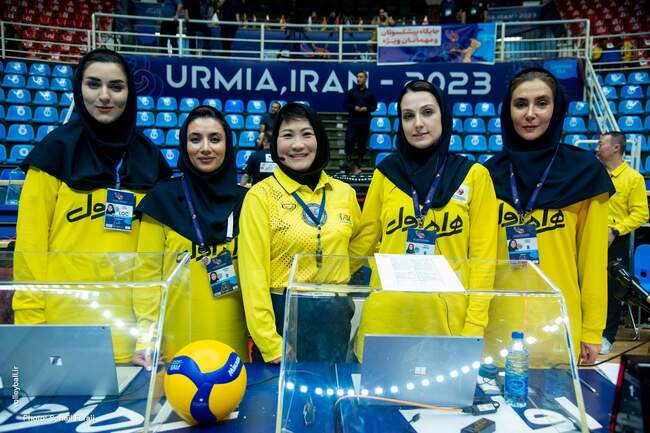 روز پنجم والیبال قهرمانی مردان آسیا در ارومیه / تصاویر