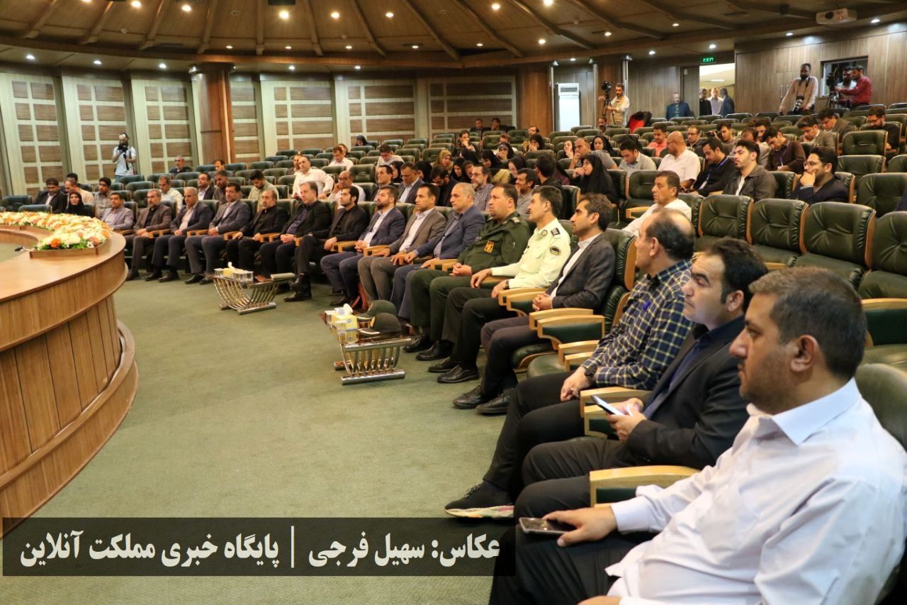 حضور پرتعداد خبرنگاران آذربایجان‌غربی در نشست خبری والیبال قهرمانی مردان آسیا در روز خبرنگار