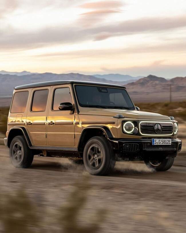 رونمایی از نسخه فول الکتریک G-Class مرسدس بنز در چین