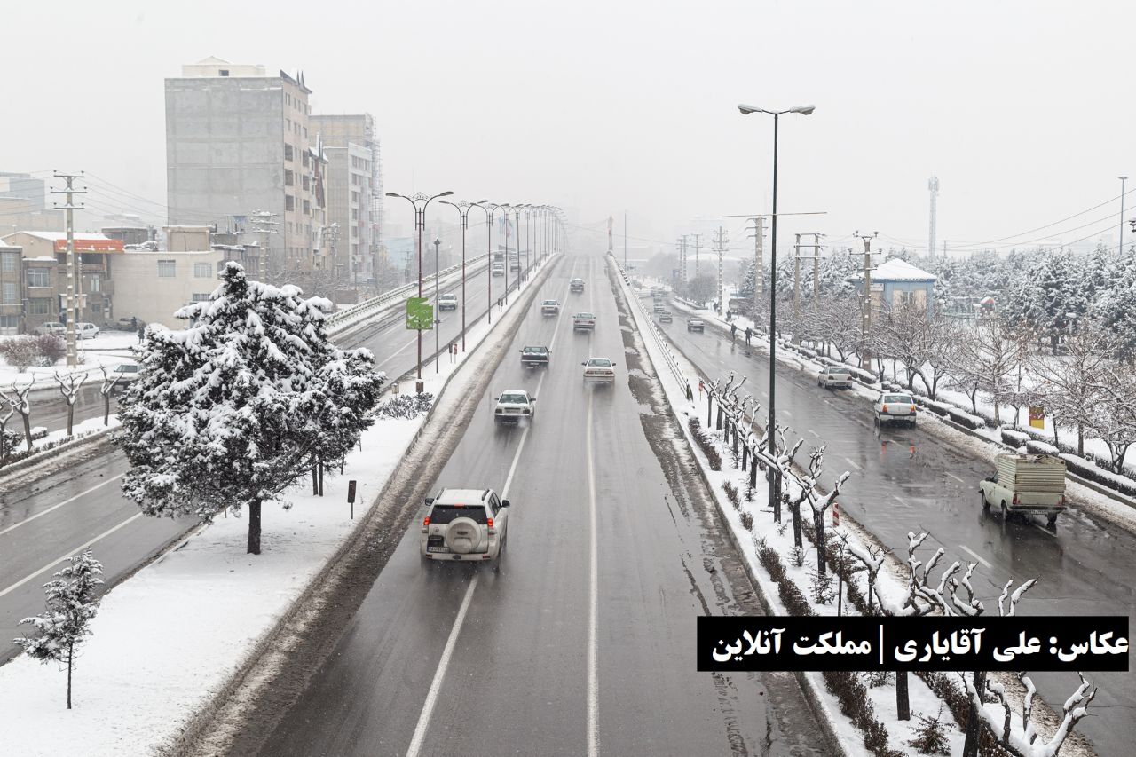نیمه نخست زمستان ارومیه گذشت / برف و بافت تاریخی شهر در کنار بافت جدید