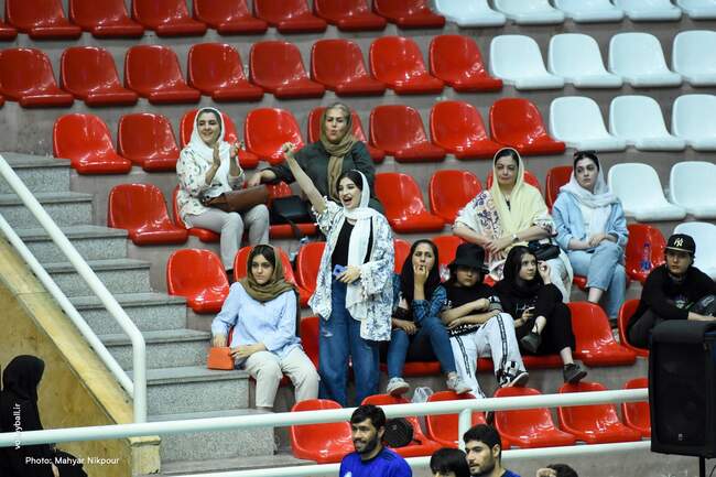 روز پنجم والیبال قهرمانی مردان آسیا در ارومیه / تصاویر