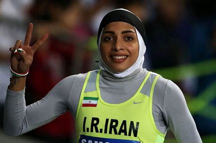 عنوان سومی بانوی دونده ایرانی در کلمبیا
