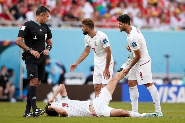 جام جهانی: بازی ایران و ولز از دید لنز دوربین‌ها