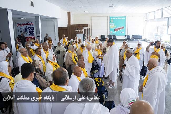 اعزام زائرین سرزمین وحی (حجاج) آذربایجان‌غربی از فرودگاه بین‌الملل�
