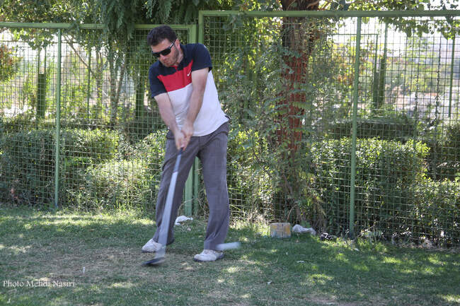 روز اول مسابقات گلف قهرمانی کشور از لنز دوربین