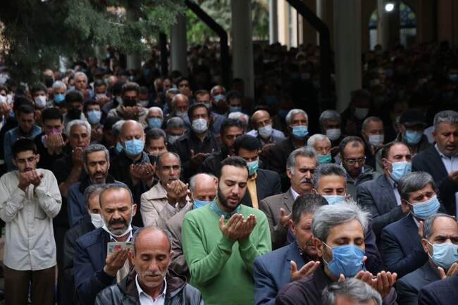 تصاویر | برگزاری نماز عید فطر ۱۴۰۱ در شهرهای مختلف ایران