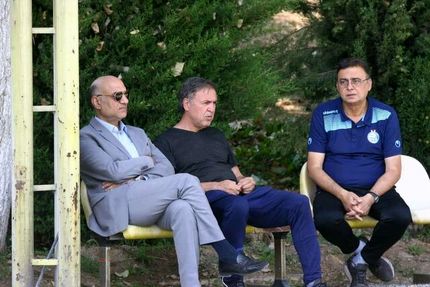 
جلسه فتحی با سرپرست و بازیکنان استقلال
