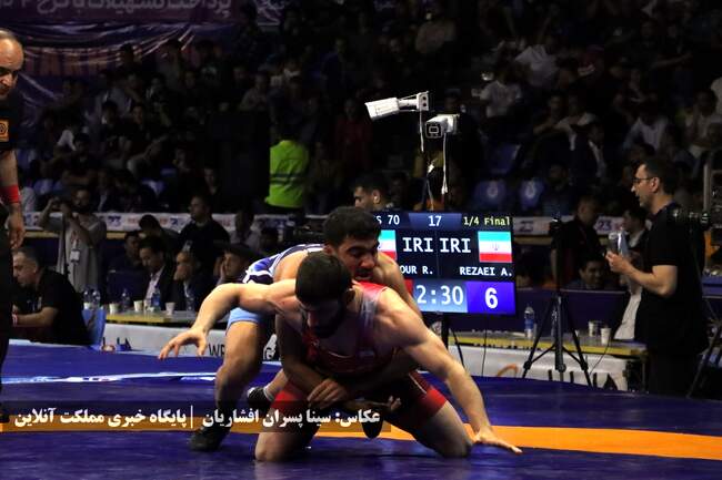 مسابقات کشتی آزاد جام تختی به میزبانی ارومیه
