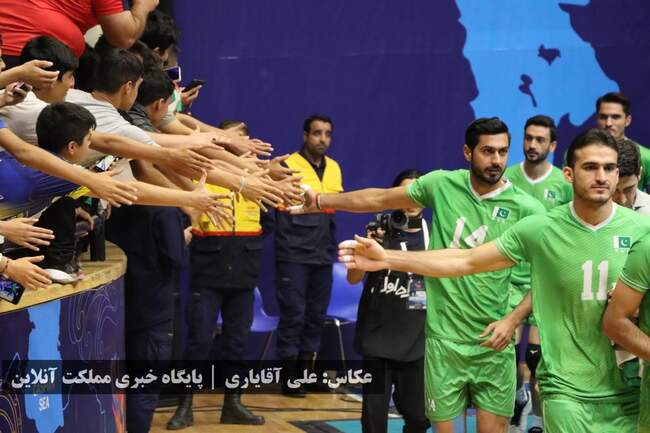 روز چهارم والیبال قهرمانی مردانی آسیا: برد راحت ایران مقابل پاکستان  