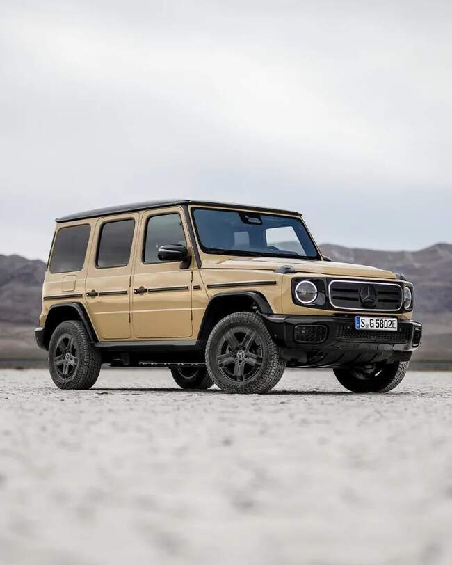 رونمایی از نسخه فول الکتریک G-Class مرسدس بنز در چین