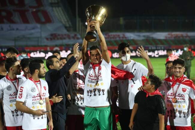 تصاویر | جشن پنجمین قهرمانی متوالی پرسپولیس در لیگ برتر