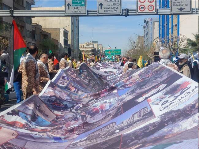 راهپیمایی روز جهانی قدس در نقاط مختلف کشور