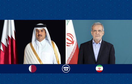 دلجویی رئیس جمهور از امیر قطر / پزشکیان: مردم ایران تا آخر ایستاده‌اند