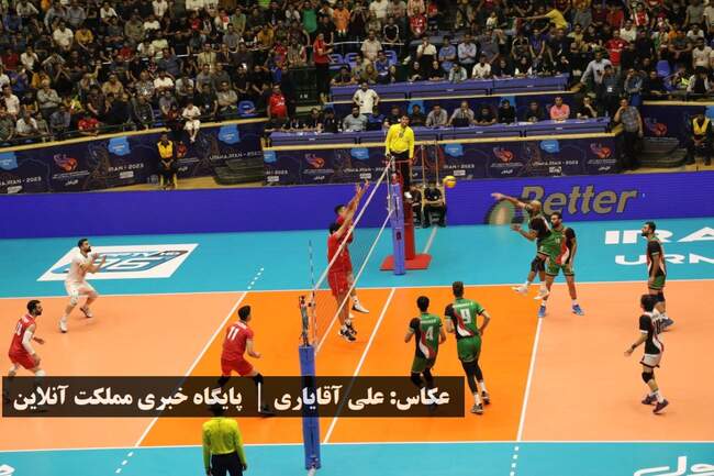 تصاویر | روز سوم والیبال قهرمانی مردان آسیا ۲۰۲۳