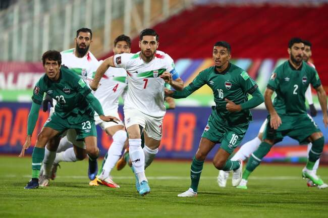 دیدار ایران و عراق از نگاه دوربین