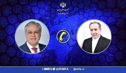 رایزنی تلفنی عراقچی با همتای پاکستانی درخصوص سفر رئیس جمهور به این کشور