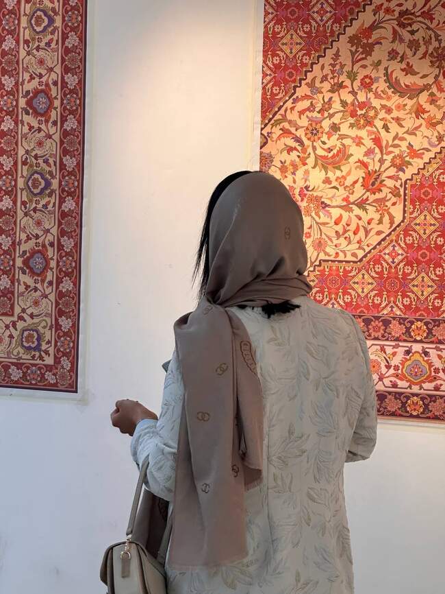 نمایشگاه انفرادی طراحی نقوش ایرانی در ارومیه