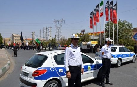 اعمال طرح ترافیکی نماز عید سعید فطر در کرمانشاه